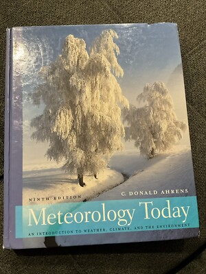 Meteorology Today by C. Donald Ahrens (2008, Hardcover)
