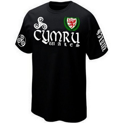 CYMRU T-Shirt - Wales - Wales UK - Trikot      