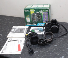 Fuji FinePix S5000 Digital Camera Boxed Faulty Screen READ NOTES