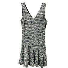 Banana Republic NWT Women's Sleeveless Marled Tweed Double V-Neck Dress Size 6