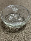 Vintage Thumbprint Pattern 2QT  Corning Pyrex Covered Casserole Dish 8.75"