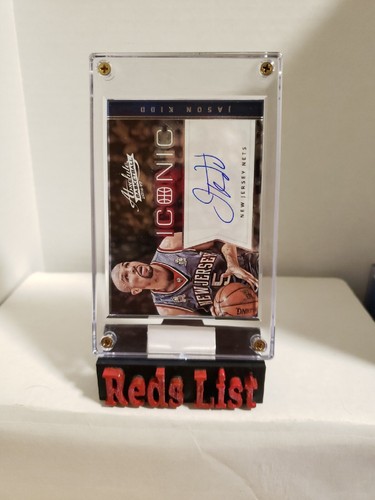 2016/17 Absolute #1 Iconic On-Card Auto Jason Kidd 56/60 Dallas Mavericks HOF - Picture 5 of 16