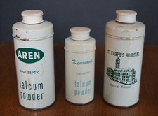 VTG WILL ROSS Antiseptic Talc Powder Advertising AREN St. Joseph's Kenwood FULL