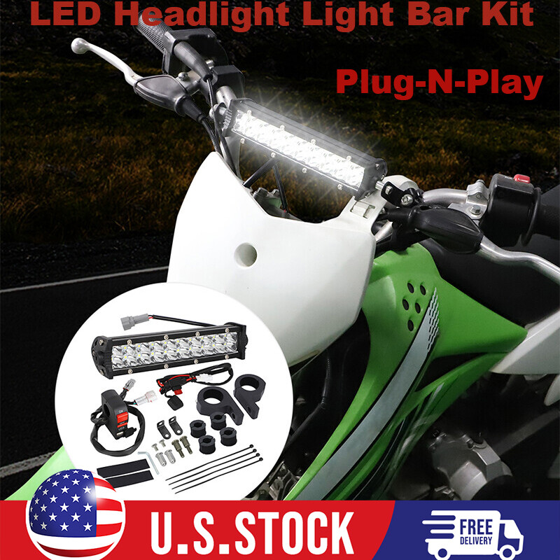 For 14-21 Yamaha YZ450F YZ250FLED Headlight Light Bar Lighting Kit
