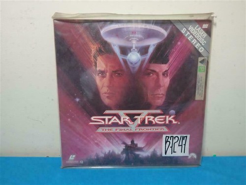 STAR TREK V: The Final Frontier Laser Disc