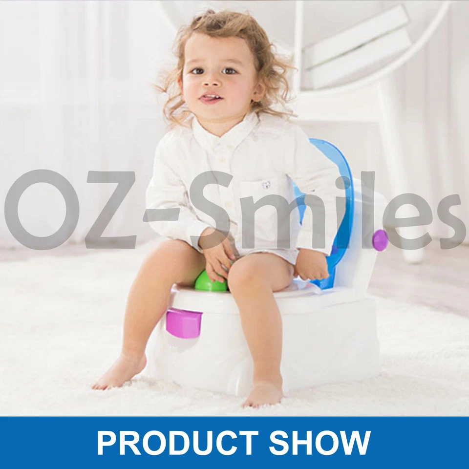 Training Potty Trainer Safety Kids Baby Toddler Toilet Cute Cartoon Seat Chair - image 2 of 4