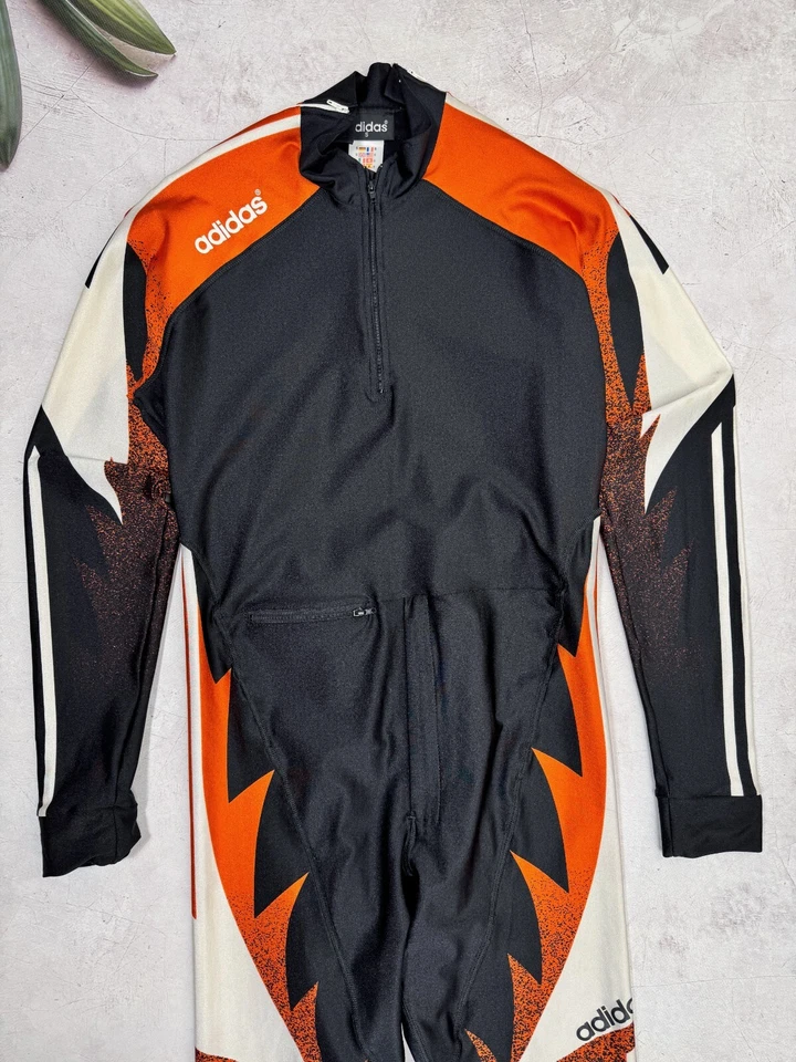 De colección Adidas Cross Сountry Biatlón Esquí Traje de Piel Traje de Nieve Talla Pequeña Foto 3 de 4