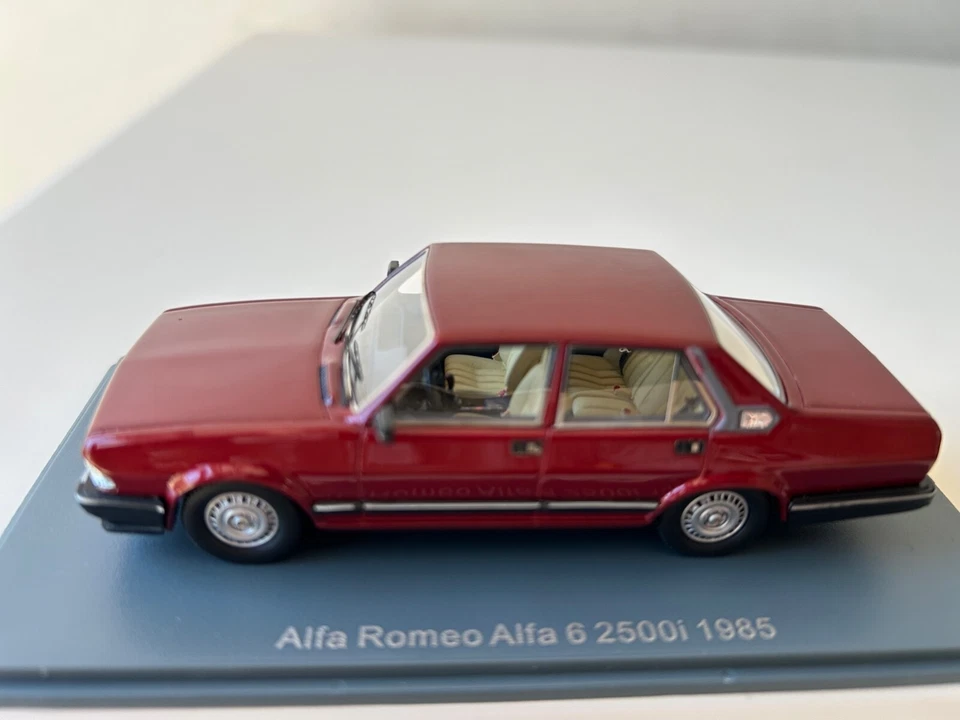 Modelos Neo Escala Alfa Romeo Alfa 6 2500i 1985 1:43 Foto 2 de 4