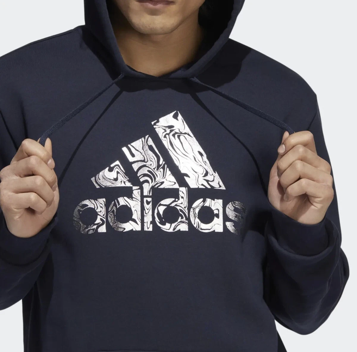 Adidas foil hoodie outlet