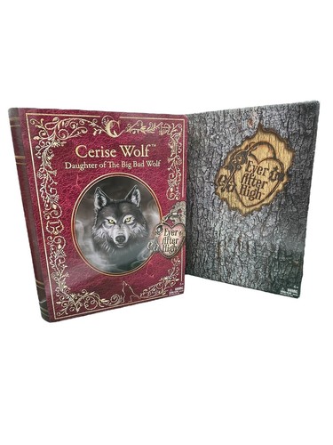 RARE Inner Outer Boxes SEALED 2014 SDCC Mattel Ever After High Doll Cerise Wolf