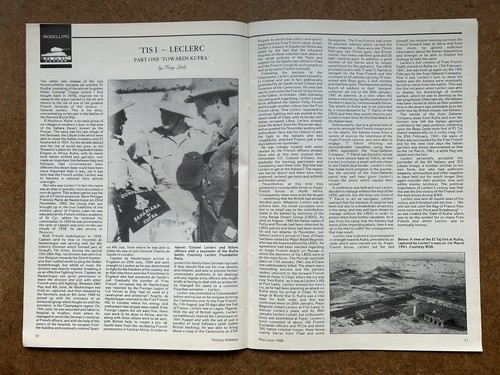 Military Hobbies plus Army & Navy Modelworld magazine. May-June 1988 - Picture 5 of 17