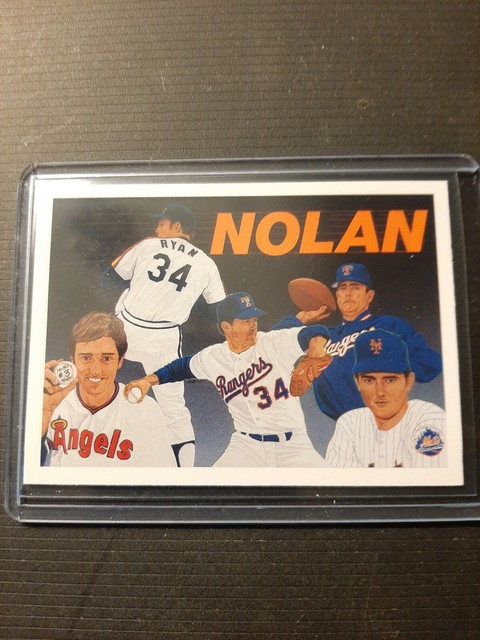 1991 Upper Deck Baseball Heroes Nolan Ryan Card 18 Of 18 EBay