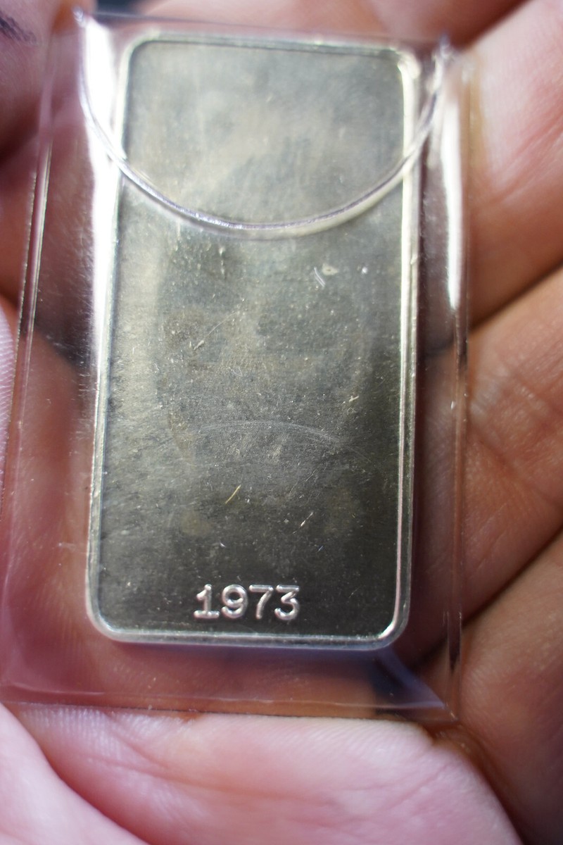 Texas Rangers 150th Anniversary 1823 to 1973 1 Troy oz .999 fine