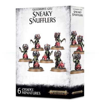 Gloomspite Gitz Sneaky Snufflers with Snufflesquigs Games Workshop AoS Goblins