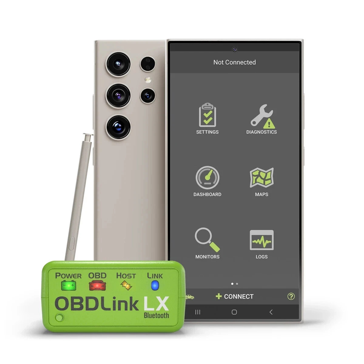 OBDLink LX OBD2 Bluetooth Scanner Android Windows Diagnostic Tool