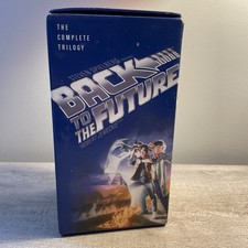 Back to the Future Trilogy VHS, 2002, 3-Tape Set