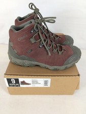 Excellent Oboz Bridger Mid B-DRY Women's Hiking Boots, Port, W9