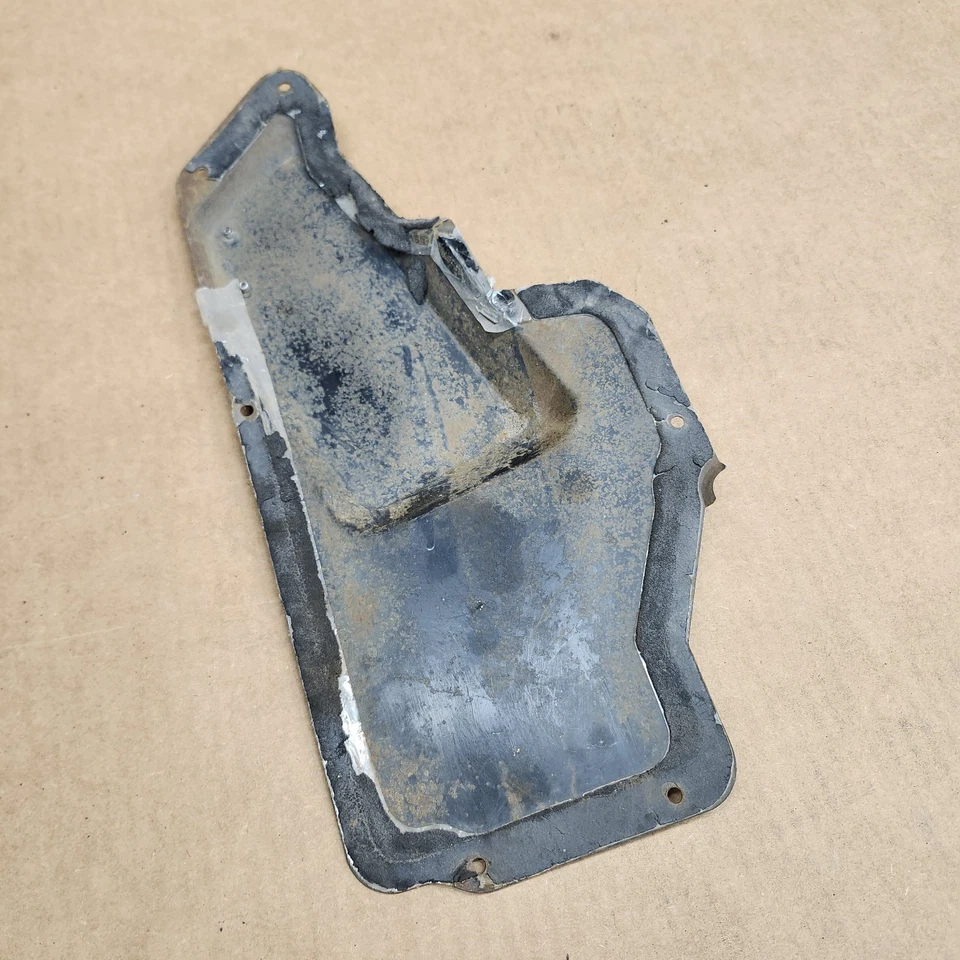 C3 Corvette IZQUIERDA Ventana Eléctrica Motor Cubierta Conductor Puerta Acceso Placa 68-77 OEM Foto 2 de 4