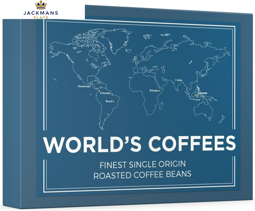Black Vibes - Gourmet Coffee Beans Gift Set - WORLD'S 420 g 420 g (Pack of 1)