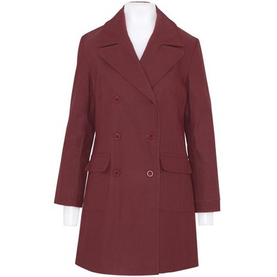 1994, Scandinavian-Market Four-Fibre Reinforced-Cotton Cloth Day Coat
