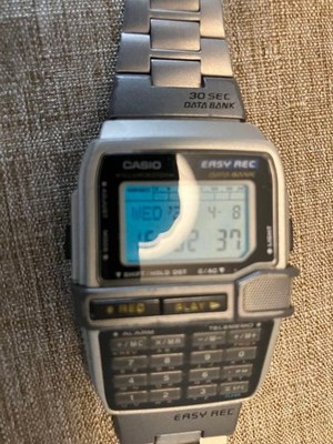 時計 SDYCASIO DBC-V500 Easy Rec DATA BANK Casio DBC V500 Data Bank Easy Rec Wristwatch Timepiece Genuine