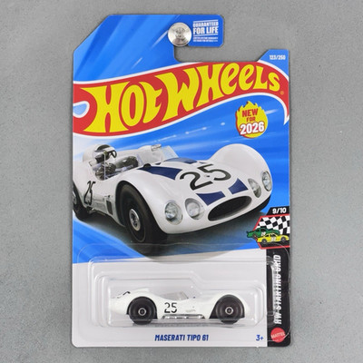 2026 Hot Wheels Maserati Tipo 61 White HW Starting Grid 9/10 First Release MIX E