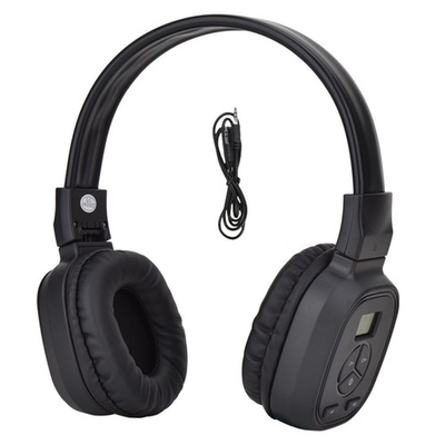 #ad Portable Wireless FM Radio Headset perfect for using on your computer or MP3 $16.69