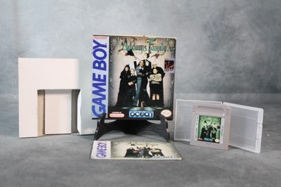Nintendo Gameboy The Addams Family mit OVP CIB mit Schutzhülle