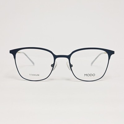 MODO 4274 Women's Ultra-Light Titanium Oval Glasses in Petrol Blue | 51mm