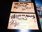 Cleveland Browns vintage items. Media Guide, autographs. — photo 2