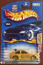 2003 Hot Wheels FORD ESCORT RALLY 5/5 Flamin' Hot Wheels GOLD w/PR5s **FREE SHIP