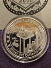 I.A.S.A.C.25TH ANNIVERSARY 2010 SILVER 1 OUNCE MEDAL