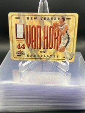 2001-02 Fleer Platinum Nameplates #8 Keith Van Horn /225 two color patch