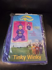 Vintage Tinky-Winky Teletubbies Outfit 0-6 Mos Costume Newborn New NOS Sealed