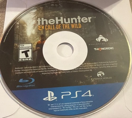 Hunter: Call of the Wild (Sony PlayStation 4, 2017) DISC ONLY