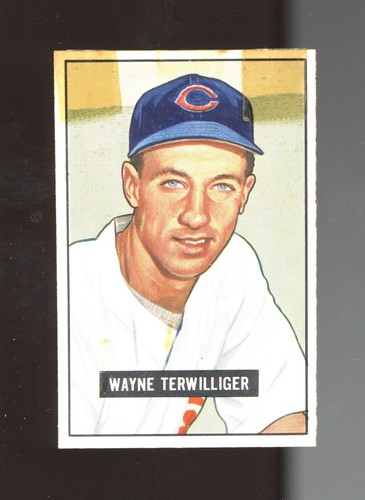 Wayne Terwilliger #175 1951 Bowman card