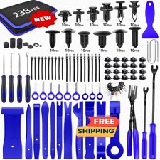 238 piezas de herramientas para quitar molduras, juego de clips de retenci n de