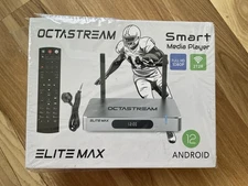 OctaStream Elite Max Smart Media Player Android 12 - New Sealed