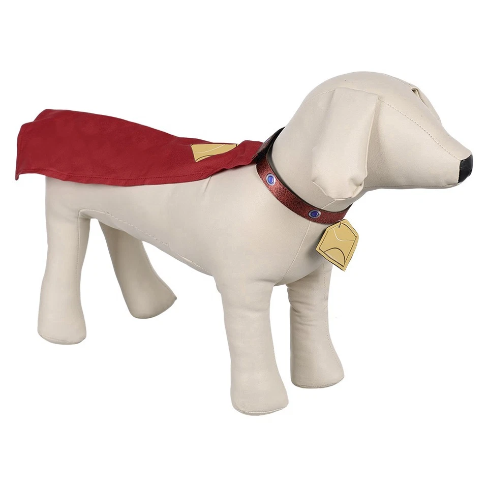 Superdog Legacy Clark Kent Crypto Cosplay Animal Capa Capa Perro Mascota Gato Ropa Foto 3 de 4