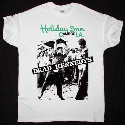 Dead Kennedys Holiday In Cambodia White T-Shirt Punk Tee