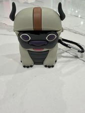 NEW 3D Appa-Avatar The Last Airbender Unbranded Rubber Airpods Case W/Keychain