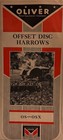 Original Oliver Offset Disc Harrows OS-OSX Brochure — photo 1