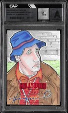 2026 Hollywood Masterpieces Henry Winkler AUTOGRAPH SKETCH card by Mark Melton