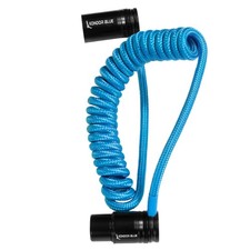  12"-24" Coiled Braided Low Profile Right Angle XLR Cable  for Cameras, Mic...