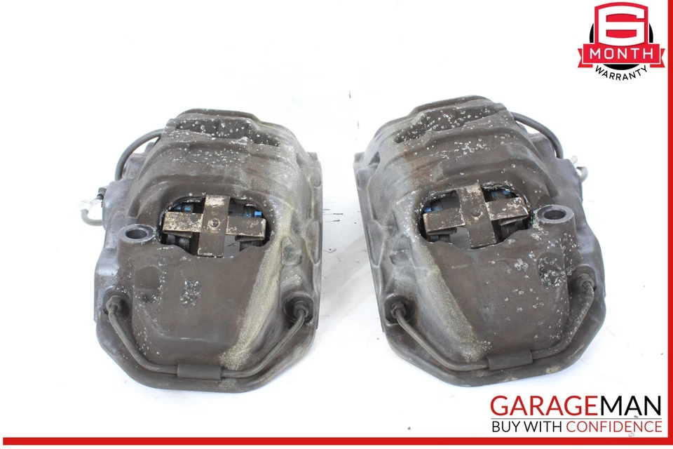 Juego de pinzas de freno delanteras Brembo 10-23 Porsche Panamera 970 Cayenne Macan OEM Foto 2 de 4