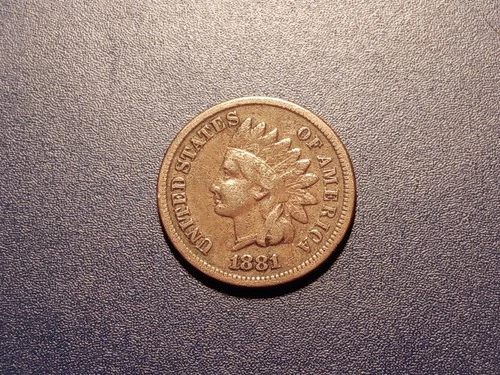 Fine 1881 Indian Head Cent