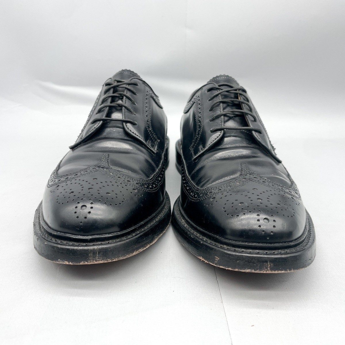 Florsheim Imperial Mens 12 Black Leather Wingtip Oxford  display picture 3