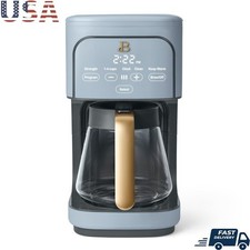 Programmable 12-Cup Coffee Maker Auto Shut-Off Brew Strength W/ Reusable Filter