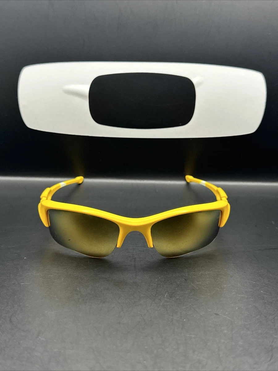 小物 Vintage Oakley Flak Jacket Made in USA Flak Jacket® Black Iridium Lenses, Jet Black Frame Sunglasses