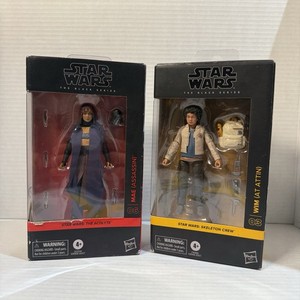 Star Wars Black Series Lot Mae Assassin Acolyte + Wim Skeleton Crew Figures New 